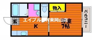 エトワール西川原の物件間取画像